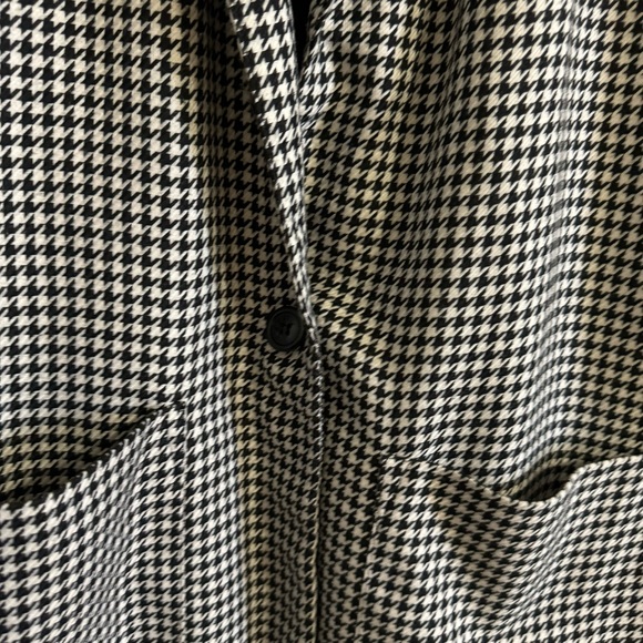 90’s Longline Houndstooth Blazer - Picture 4 of 5
